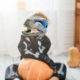 Masque De Dinosaure Pour Enfants, Masque D'Halloween Au Menton Mobile, Couverture De Visage De Décoration Réaliste, Décoration -1