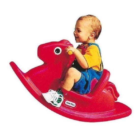 cheval à bascule little tikes occasion
