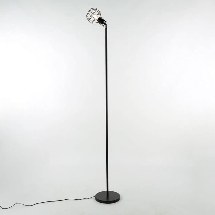 Lampadaire LED avec liseuse directionnelle