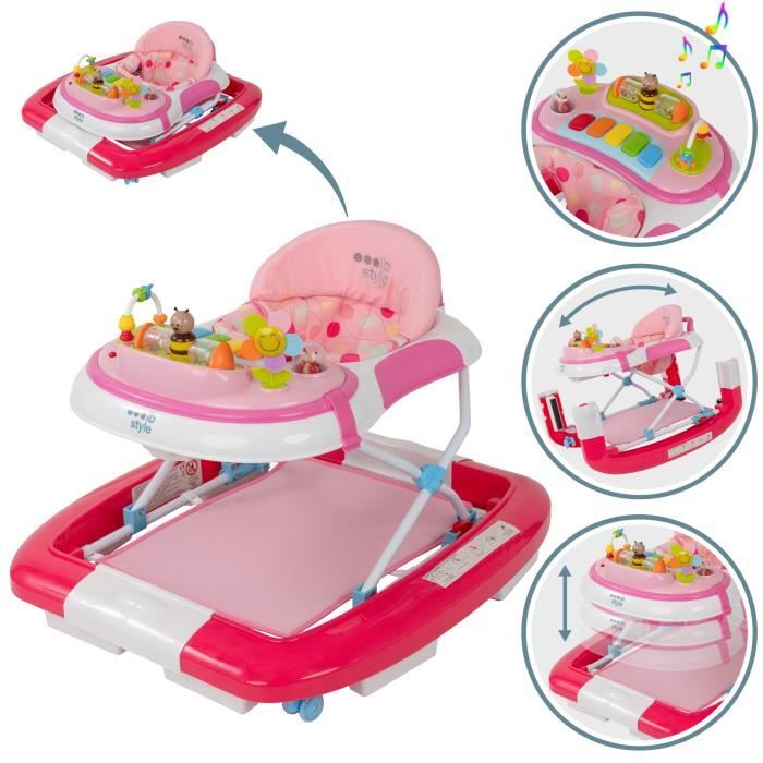 Generic Trotteur d'apprentissage bebe - fille - Prix pas cher