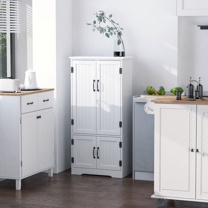 Multi Placard Buffet de cuisine - HOMCOM - contemporain multi-rangements 2 placards 3 ...