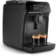 Machine à café expresso à café grains PHILIPS EP1200 - Noir Mat - Avec broyeur - 2 boissons - Ecran tactile - AquaClean-2