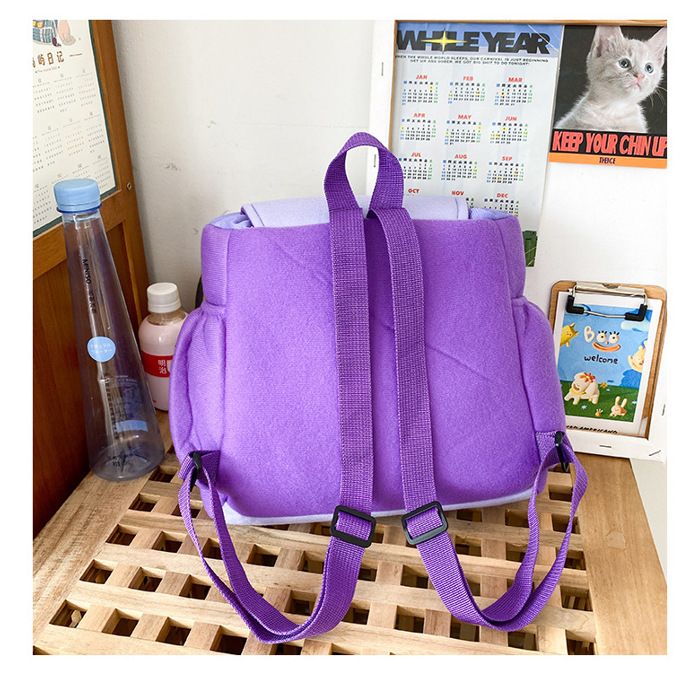Mini Sac à Dos Femme DORRISO - Cuir PU Imperméable - Trou Écouteurs - 15,5x9x19cm - 7 Couleurs