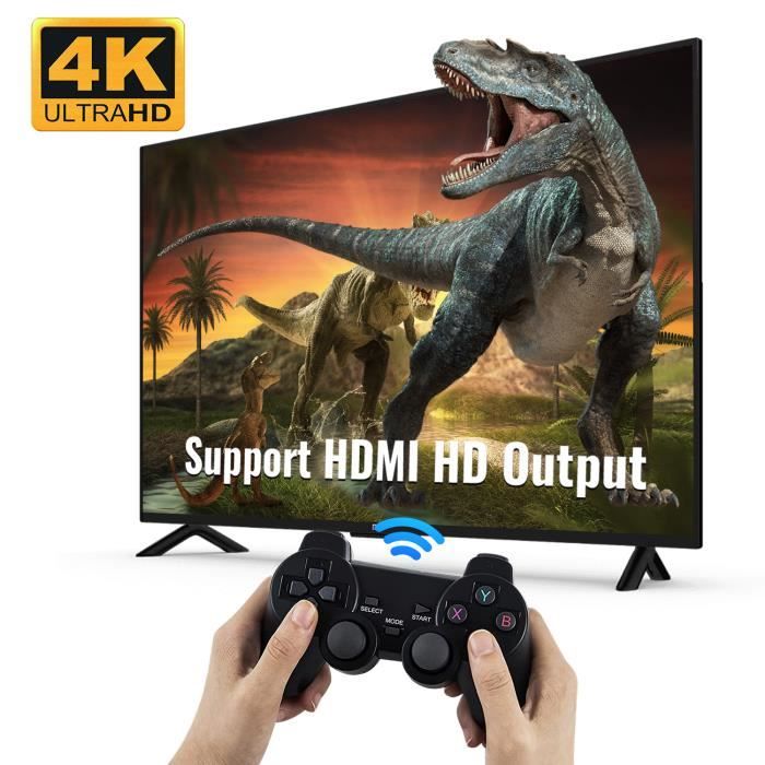 Console Rétro M8 – 20 000+ Jeux, 2 Manettes Sans Fil, Sortie 4K, Cadeau Idéal