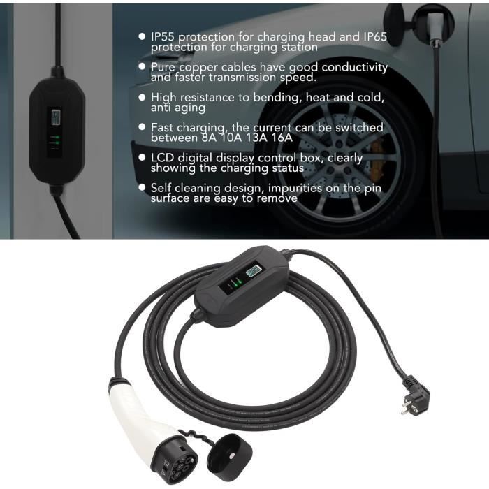 3.6 KW Chargeur EV Type 2 Chargeur De Voiture électrique Avec, Chargeur Type 2 1