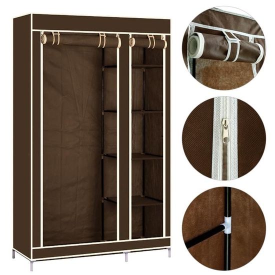 Oui Armoire Penderie Chambre Cafe Pas Cher Multimode Rangement