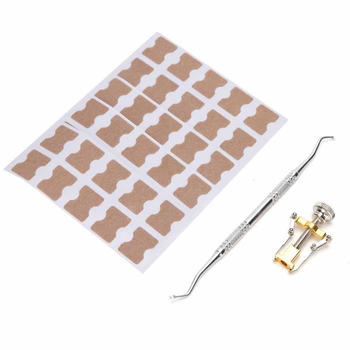 100 Autocollants Correcteur D'ongle Incarné – Transparent – Neuf, Lot économique