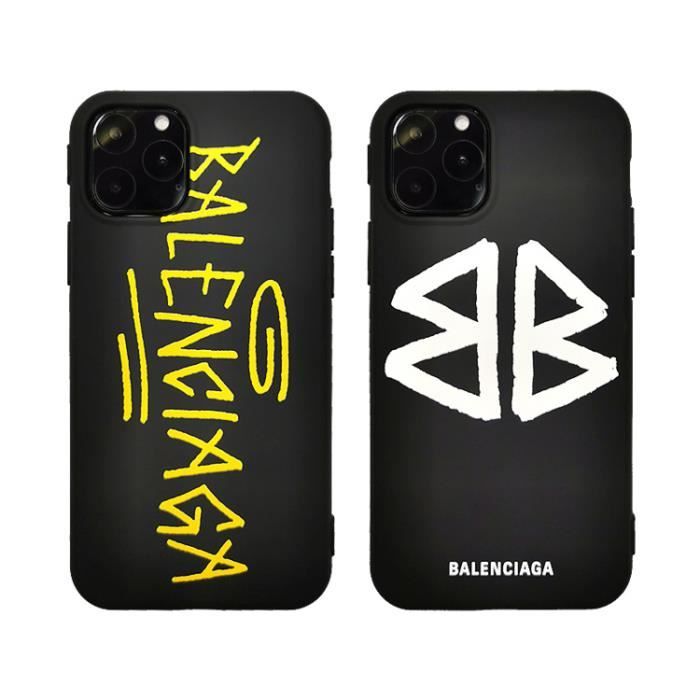 Coque iPhone 11 Balenciaga Noir Antichoc Premium Coque Compatible