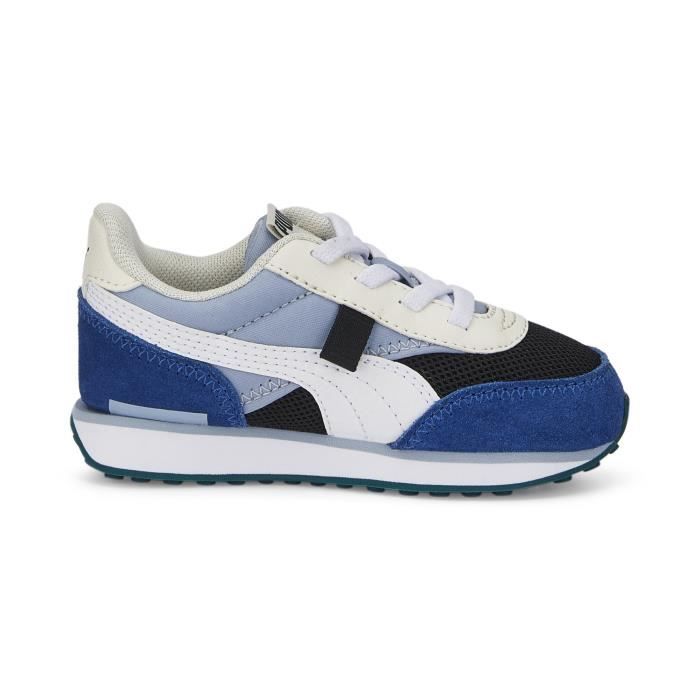 Baskets enfant Puma Future Rider Splash bleu noir blanc Bleu noir blanc Cdiscount Chaussures