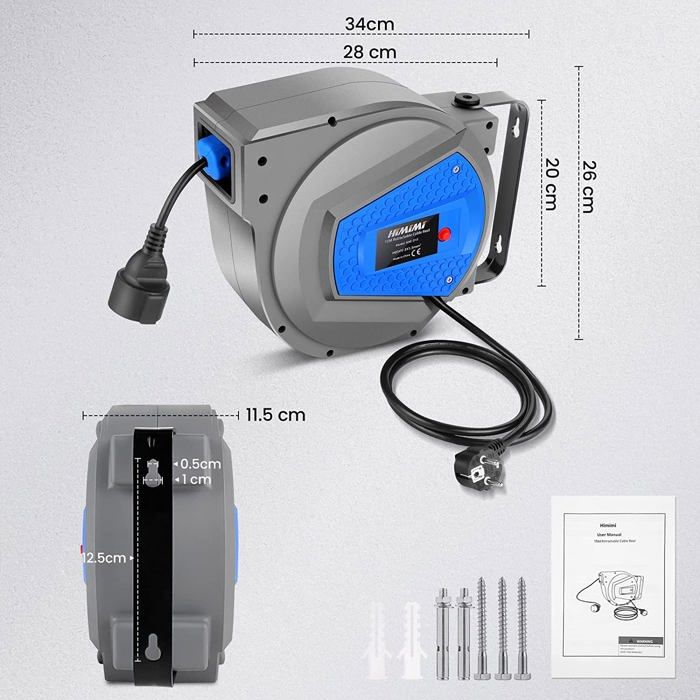 Lot De 4 Supports Muraux Pour Perceuse Et Batterie - Compatible Makita 18V/20V/40V - Avec Vis - Pour Atelier, Garage, Organisation Outils - 12
