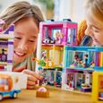 LEGO 41704 Friends L’Immeuble de La Grand-Rue, Jouet Maison de Poupée, Salon de Coiffure et Café, avec Mini-Poupées, Enfants 8 Ans-4