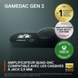 DAC certifié Hi-Res pour PC, Xbox et PlayStation - STEELSERIES - GAME DAC GEN 2 Xbox - Noir-5
