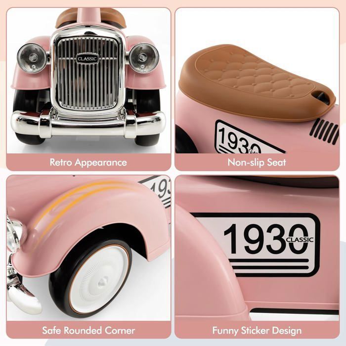 Porteur Bébé AIYAPLAY Voiture Porteur Bébé 18-36 Mois Avec