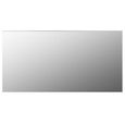7416HomeFR•Miroir déco Moderne - Miroir Maison Salon sans cadre 120x60 cm Verre-0