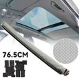 Rideaux Gris de pare soleil de voiture toit ouvrant - Pour Audi Q5 VW Golf Tiguan Sharan Jetta Seat Leon - 76.5cm - 1K9877307B-0
