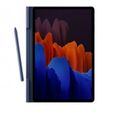 Book Cover Galaxy Tab S7+ (SM-T970) Denim Blue 2 Positions Rangement S Pen Design Fin et Elegant SAMSUNG - EF-BT970PNEGEU Bleu-0