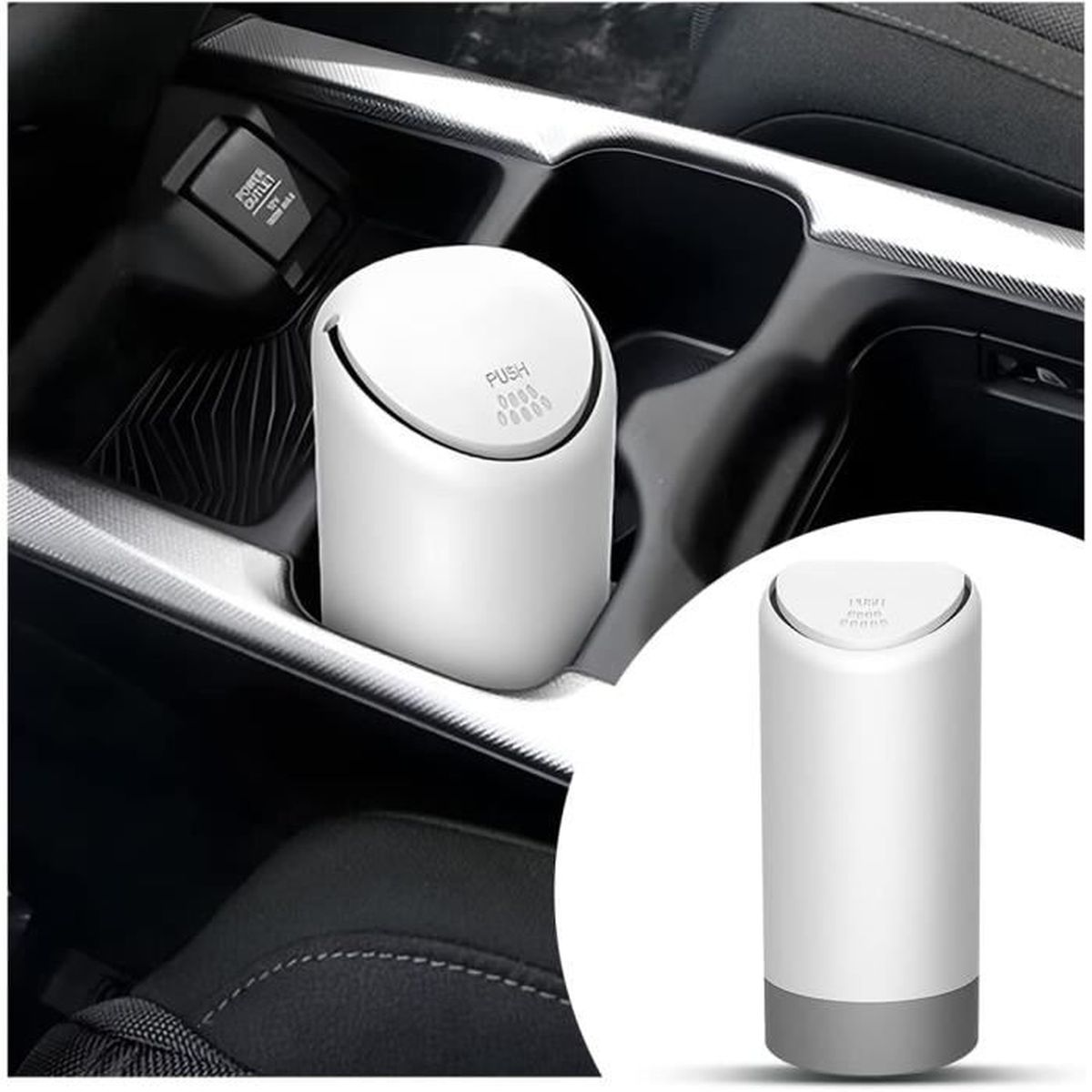 Poubelle De Voiture,Mini Poubelle de Table Anti-Fuite,Boîte de