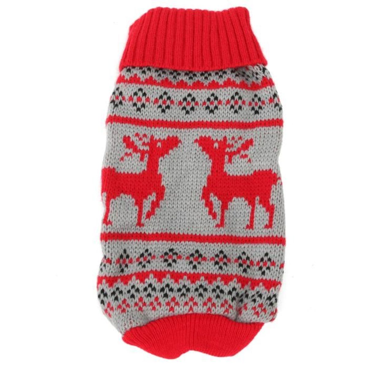 Pull Animaux Chien Elaphurus Motif Noël ROUGE XXL Cdiscount