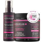 Duo masque et sérum kératine - KERARGAN - Cheveux abîmés - Fortifie et protège - Sans sulfate - Sans OGM - 500ml + 100ml