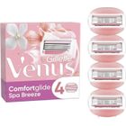 Gillette Venus - 4 lames de rasoir ComfortGlide Spa Breeze