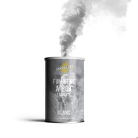 Fumigène en Pot 1 MINUTE couleur Blanc - Allumage à mèche, durée 60 secondes,