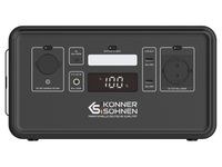 Centrale électrique portable - Könner & Söhnen 448 Wh 500 W 2×USB-A  KS 500PS LiFePO4