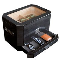 Case Elegance - give the gift of Elegance - Octodor Glass Top Humidor