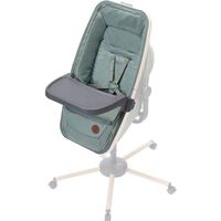 MAXI COSI Kit repas pour transat Alba, chaise haute bébé avec tablette + housse de protection Beyond Green, de 6 mois à 3 ans