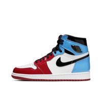 Chaussures de basket Nike - Air Jordan 1 Rouge et Bleu - Couleurs Multiples