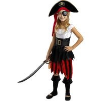 Déguisement pirate - Collection Mercenaire fille- Funidelia- 117070- Corsair, Boucanier - Multicolore- Halloween, Carnaval et Noel
