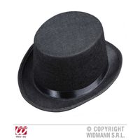 Chapeau Haut de forme noir enfant - WIDMANN - Accessoire pour déguisement cabaret et cinéma