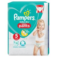Couches baby dry pants T5 x 21 Pampers