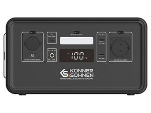 GROUPE ÉLECTROGÈNE Centrale électrique portable - Könner & Söhnen 448 Wh 500 W 2×USB-A  KS 500PS LiFePO4