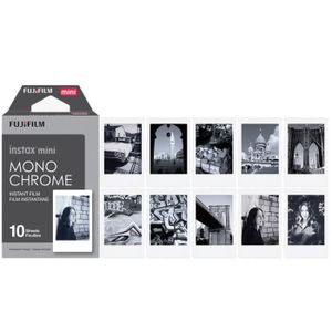 Film noir et blanc pour Fujifilm instax mini, 10 photos monochromes