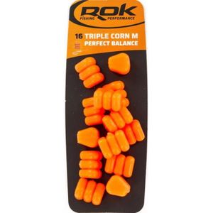SIÈGE DE PÊCHE Maïs artificiel triple Rok Perfect Balance Medium - orange - TU