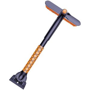camions Camping-Cars Motos Dianyuan Gratte-Givre avec Brosse à Neige,Balai à Neige raclette télescopique 2 in 1,Applicable aux Voitures
