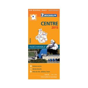 AUTRES LIVRES Carte routière et touristique Régional France Centre 2015