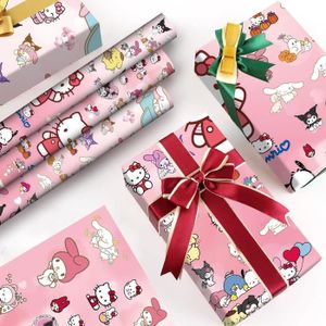 PAPIER CADEAU Papier Cadeau Sanrio, Emballage Cadeau Hello Kitty