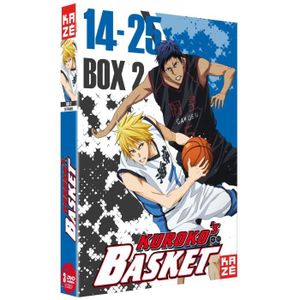 DVD MANGA Kuroko's Basket - Saison 1 - Partie 2-2 - Coffret 