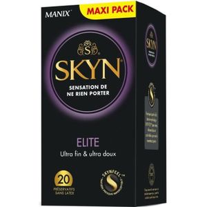 PRÉSERVATIF Manix Skyn Elite Sans Latex 20 préservatifs