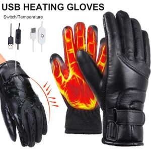 gants chauffants à batterie électrique Gants Chauffants électriques  Filaires 3,7 V 5 USB pour Sports de Plein linge lit