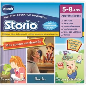 LIVRE INTERACTIF ENFANT VTECH e-Book animé Contes Traditionnels