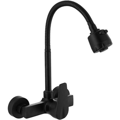 Support Mural Pour Robinet De Cuisine Avec Bec Pivotant De 20,3 Cm, évier Commercial Central à 2