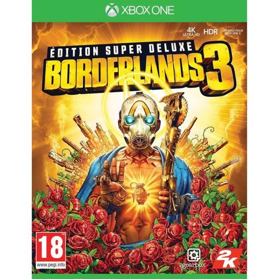 Jeu Xbox One - Borderlands 3 Super Deluxe - FPS - 2K - Gearbox Software