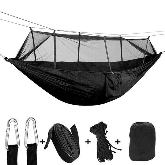 Hamac De Survie 2 Places Avec Moustiquaire – Pour Camping Et Plein Air, Neuf Sous Emballage