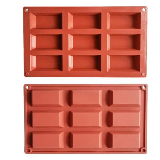 Moule Silicone 8 En 1 Antiadhésif - Muffins, Gâteaux, Donuts | Grattoir Et Pinceau Inclus | Four 230°C