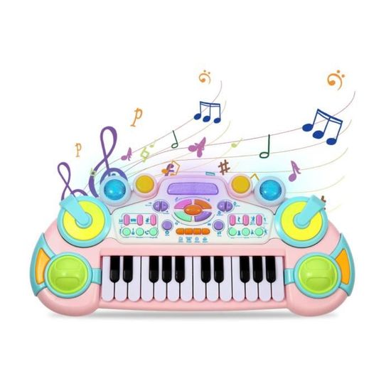 Dilwe – Piano Pliable 49 Touches – Clavier électronique Portable – Silicone – Enregistrement – Cadeau Enfant Débutant