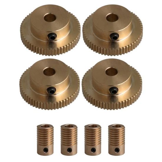 Engrenage Droit 1M 60 Dents - Acier Carbone 45 Trempé - Alésage 20 Mm (dispo 6-20 Mm) - Pour Transmission Mécanique, Moteur, Bricolage Industriel - 14