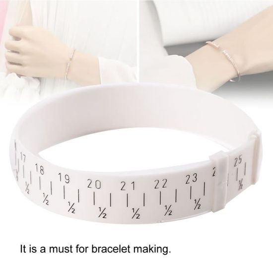Outil De Mesure Pour Poignet/bracelet En Métal - Neuf - Pour Bijoutier Ou Amateur