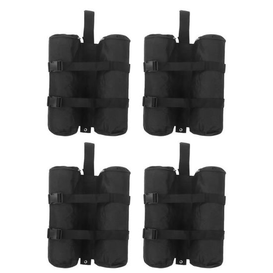 4 Pièces Sac De Lestage Pour Tonnelle, Tissu Oxford Poids